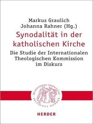 cover image of Synodalität in der katholischen Kirche